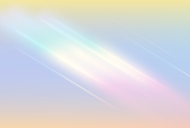 黑晶光的效果。彩虹背景。图片下载