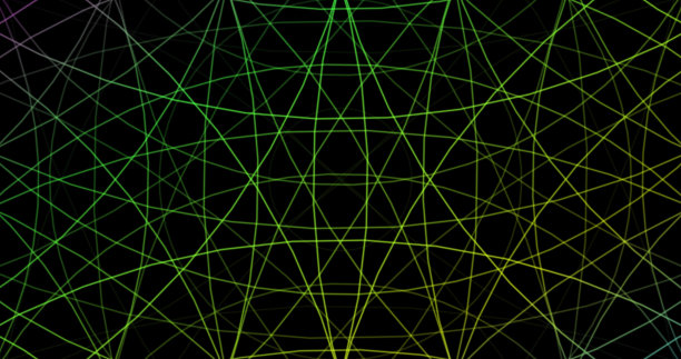 抽象的绿色背景与圆形图片下载