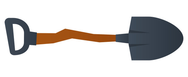 木铲-现代平面设计风格单一孤立的形象图片下载