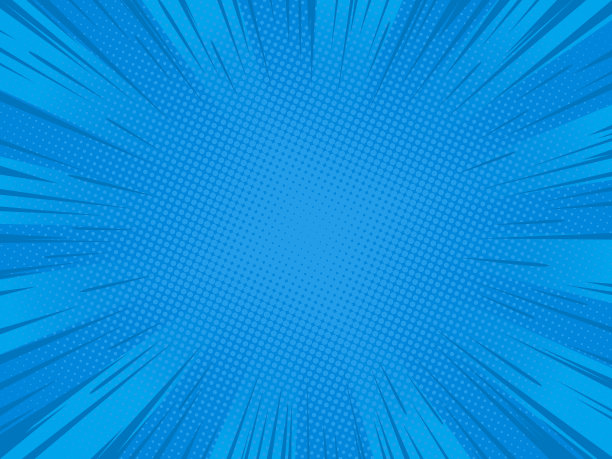 蓝色的漫画背景图片下载