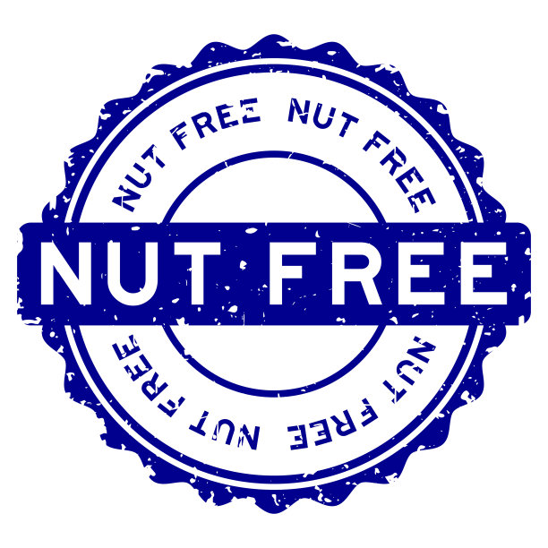 垃圾蓝色螺母自由字圆形橡胶印章邮票在白色背景图片下载