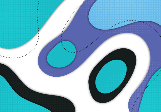 抽象的艺术风格，色彩丰富的装饰图片下载