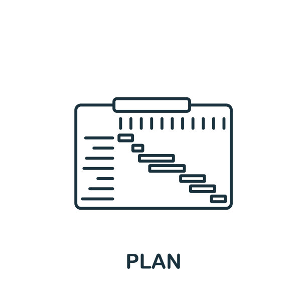 为模板规划图标单色简单图标图片下载