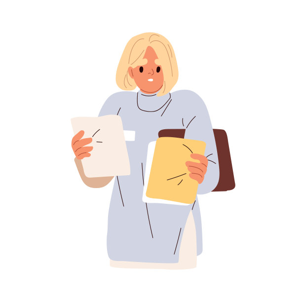 心烦意乱的人拿着文件伤心惊讶图片下载