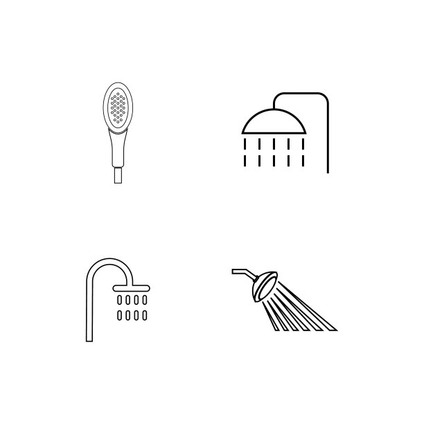 淋浴图标图片下载