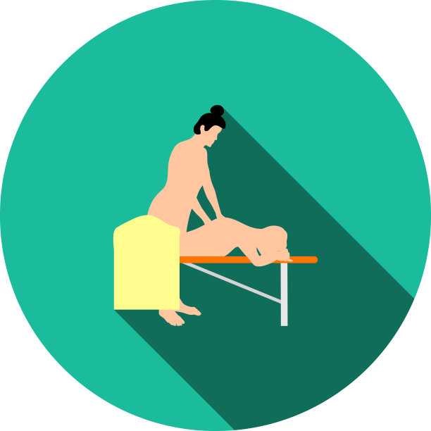 女人按摩图标图片下载