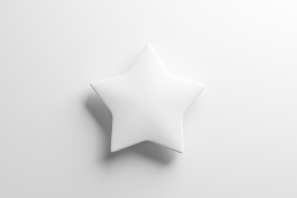 白底白星。最佳星级评定，评价，排名，客户满意度，产品质量或客户体验评审。图片下载