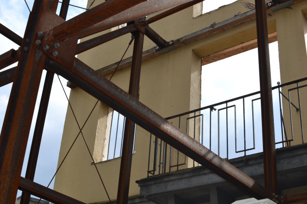 旧建筑的拆除图片下载