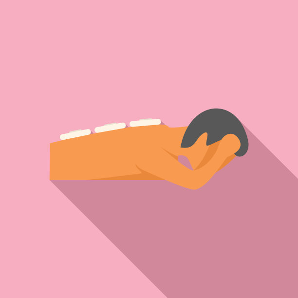 病人护理图标平治疗按摩图片下载