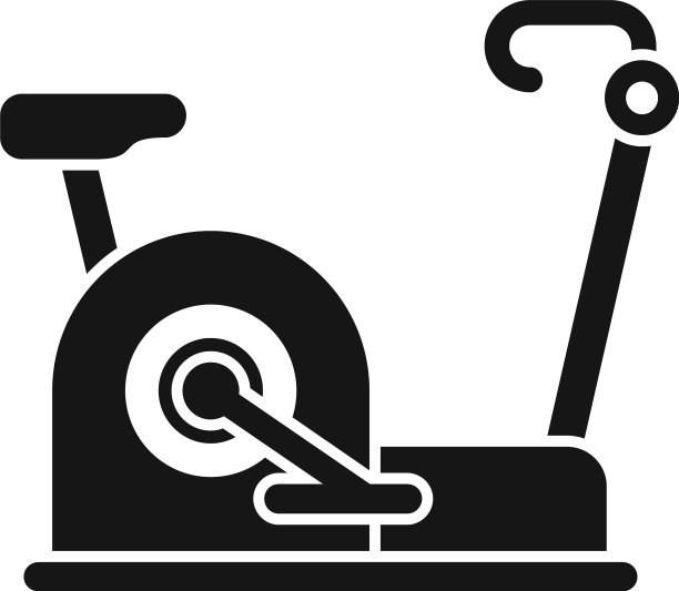 运动自行车图标简单的医生治疗图片下载