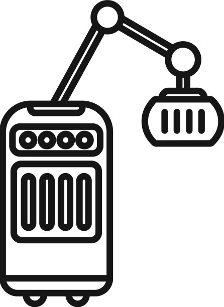 物理治疗师设备图标大纲图片下载