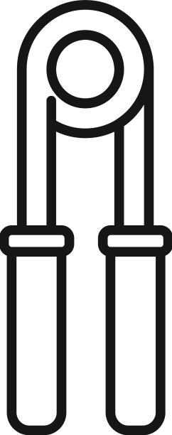 手膨胀器图标轮廓物理图片下载