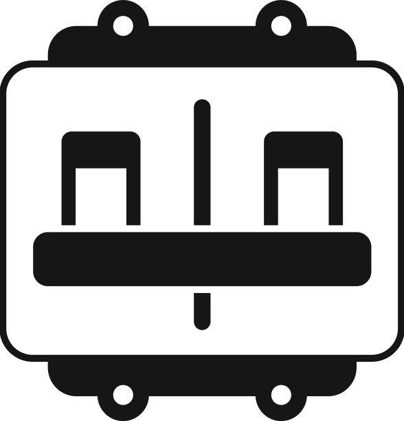 断路器图标，简约保险丝盒图片下载