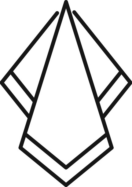 纸巾图标轮廓纸图片下载