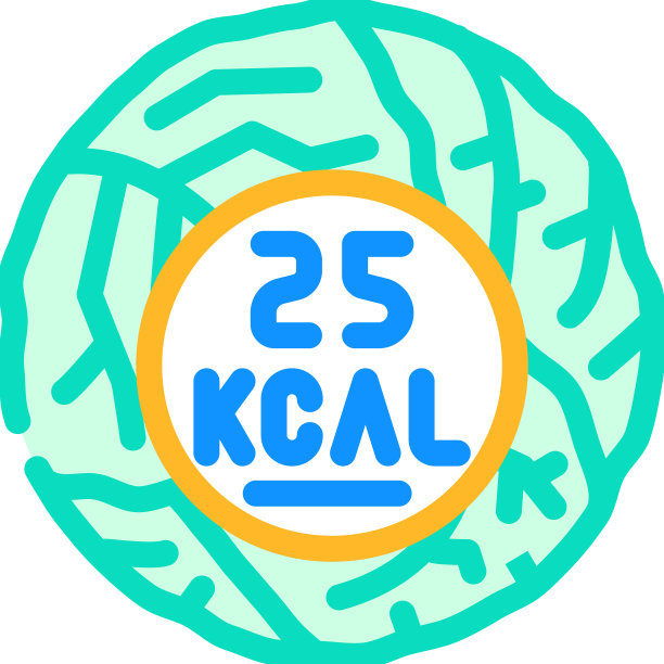 卡路里卷心菜颜色图标图片下载