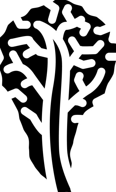 红色生菜字形图标图片下载