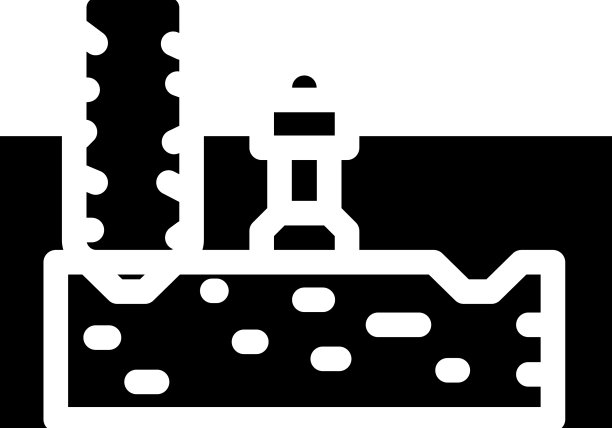 石按橄榄字形图标图片下载