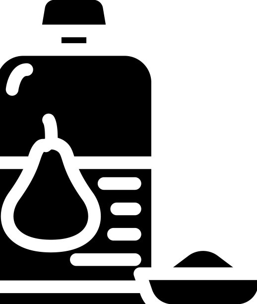 梨宝宝食物雕文图标图片下载