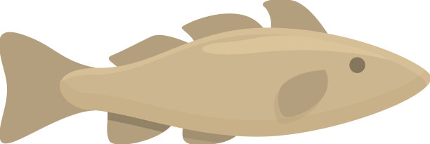 北方鱼图标卡通北极鱼图片下载