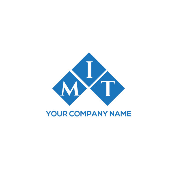 白色背景上的字母logo设计图片下载
