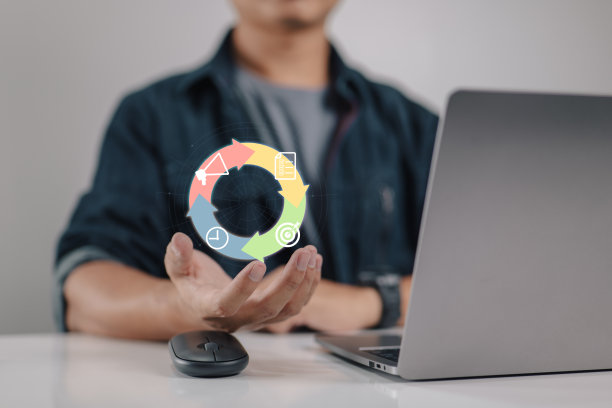 计划-执行-检查-行动(PDCA)是一个质量控制概念。过程和产品改进技术。项目性能的策略。图片下载