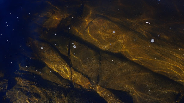 水下石头的纹理和背景图片下载