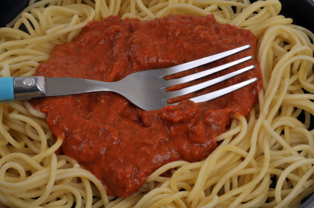 意大利面配番茄酱图片下载