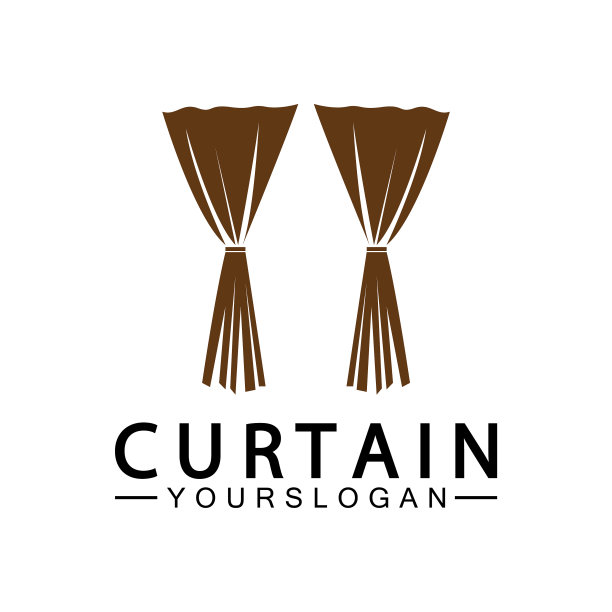 帷幕标志设计模板图片下载