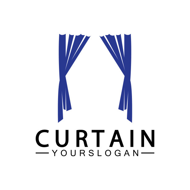 帷幕标志设计模板图片下载