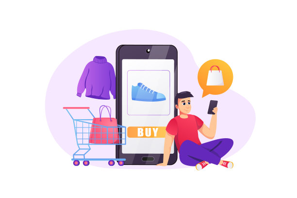 智慧的购物理念，以平实的风格与人相处图片下载