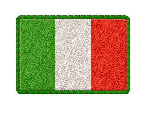 意大利国旗补丁图片下载