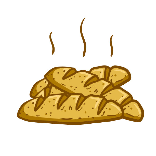 热面包套面包天然农产品图片下载