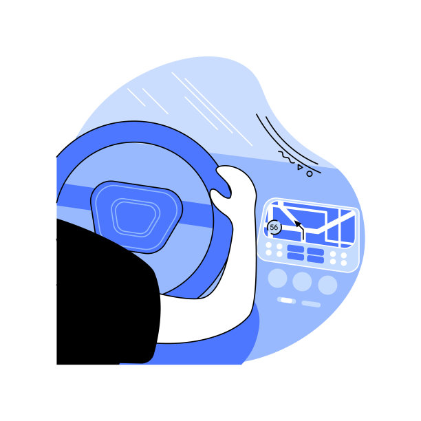 路线信息孤立卡通图片下载