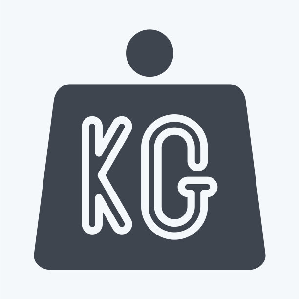 图标重量适合教育符号字形图片下载