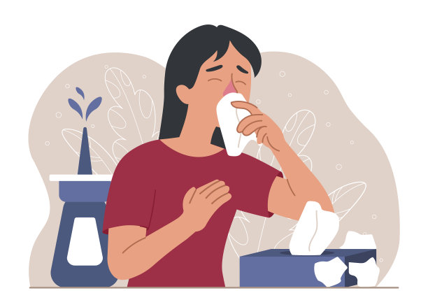 流鼻涕的概念图片下载