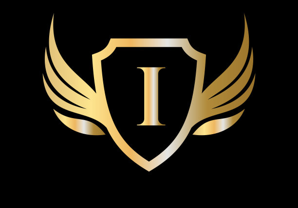 首翼图标上的字母I字母交通图标符号图片下载