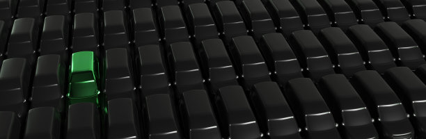 黑色狭窄的背景与站立的汽车。其中一辆车被突出显示。横幅上的主题是生态和不同寻常的汽车脱颖而出图片下载