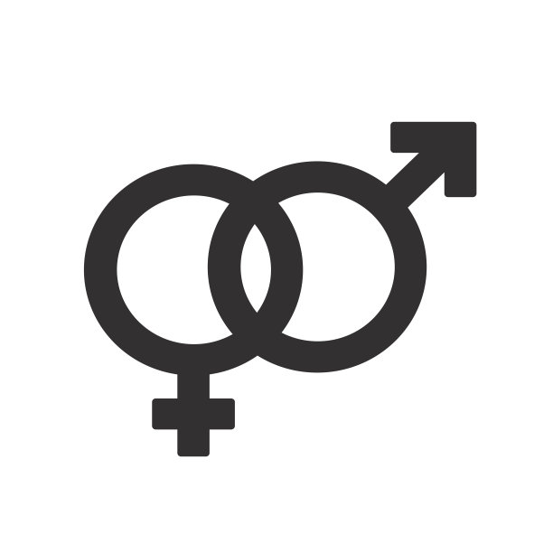 性别图标符号。矢量图图片下载