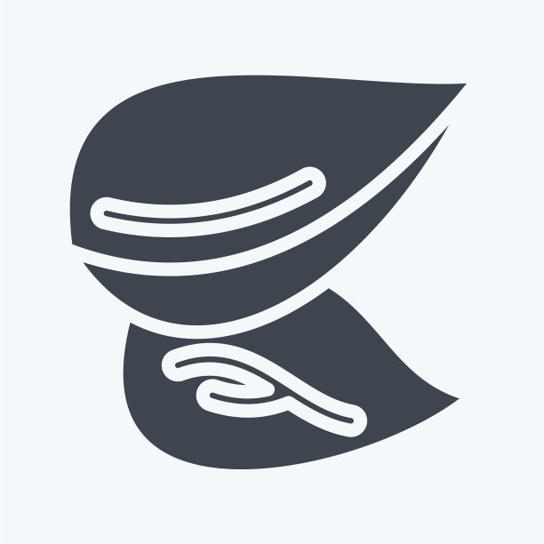 图标杏仁适合坚果符号字形风格图片下载