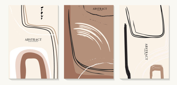 贴最小的卡片设计海报模板行图片下载