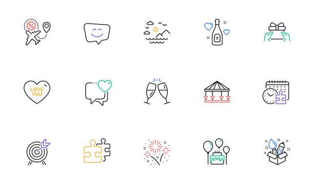 心，创意和谜线图标的网站，印刷。为设计。向量图片下载