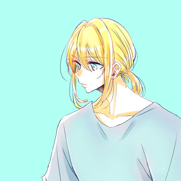 金发帅哥图片下载