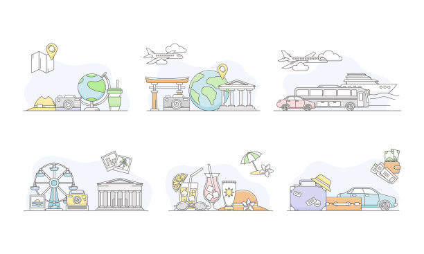 环游世界，去别的地方旅行图片下载