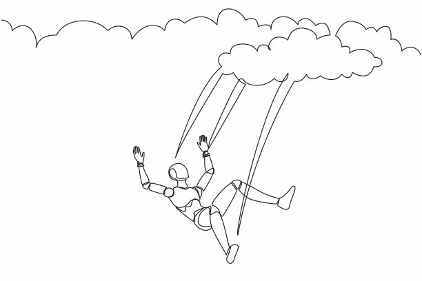 连续单线牵引机器人从图片下载