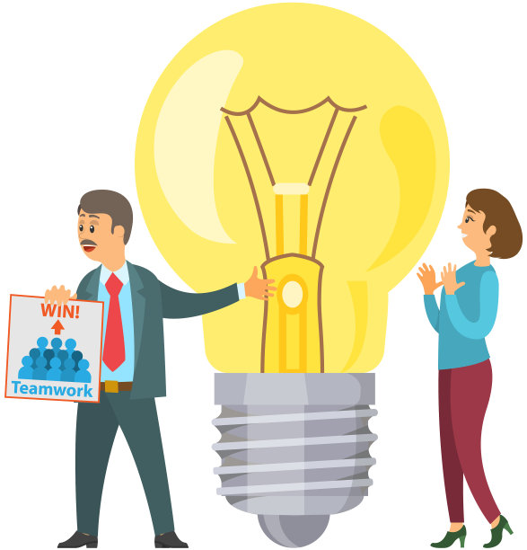 同事们在附近讨论发展的想法图片下载