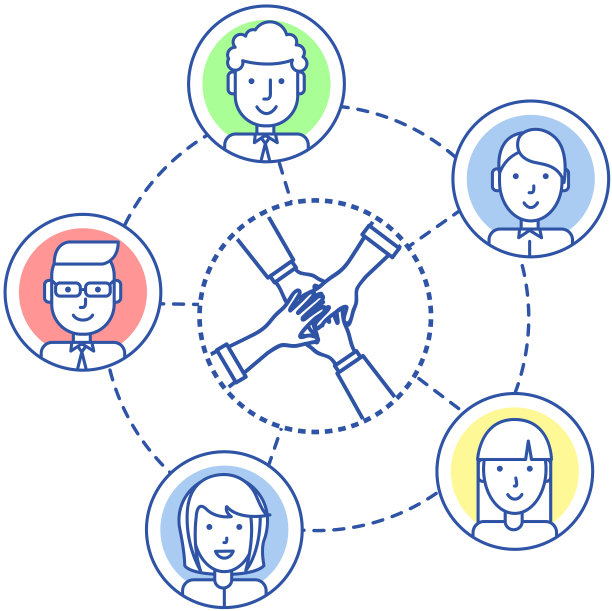 办公室职员，同事，同事讨论图片下载