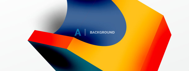 抽象背景- 3d抽象形状墙纸图片下载