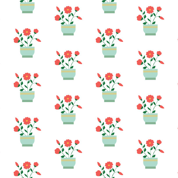 彩色可爱的无缝图案与柔和图片下载