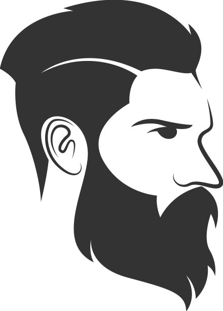 男士发型图标设计图片下载