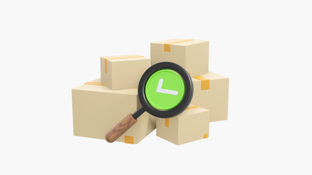 白色背景下的纸板箱特写镜头图片下载